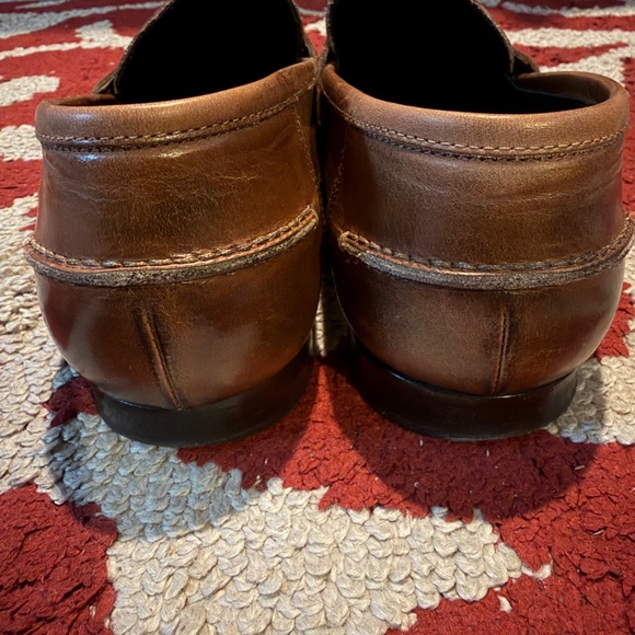 M Gemi 40.5 EU, 7.5 US retail $200 Men’s brown dress casual penny loafers main image 5